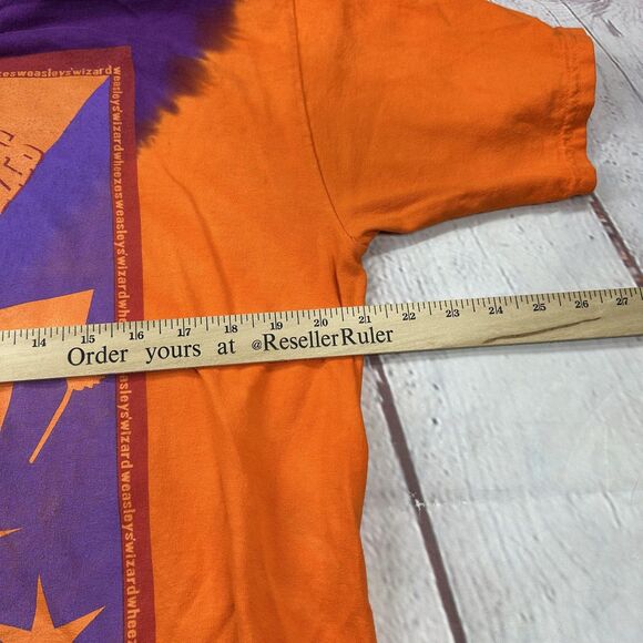 Harry Potter Weasleys Wizard Wheezes Shirt Mens Large Purple Orange Graphic - Picture 6 of 7